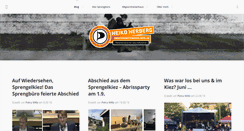 Desktop Screenshot of polis.heikoherberg.de